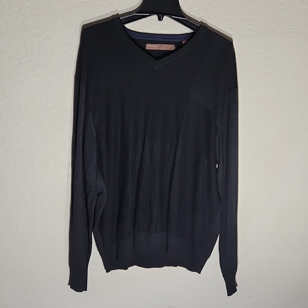 Perry Ellis Sweater Mens Size XL Black